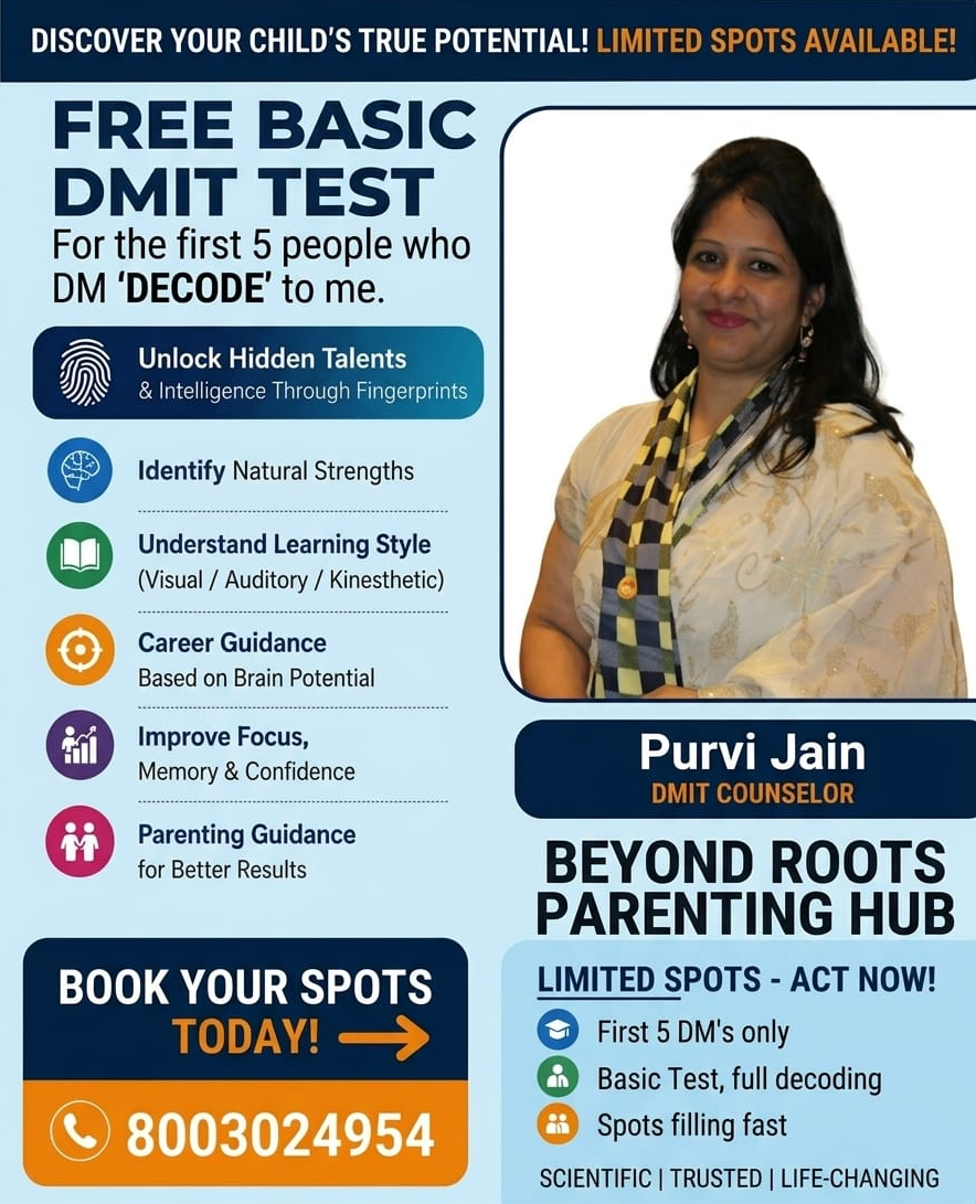 Free Basic DMIT Test with Purvi Jain